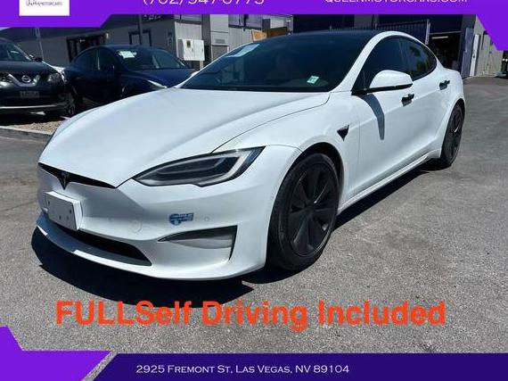 TESLA MODEL S 2021 5YJSA1E57MF447223 image